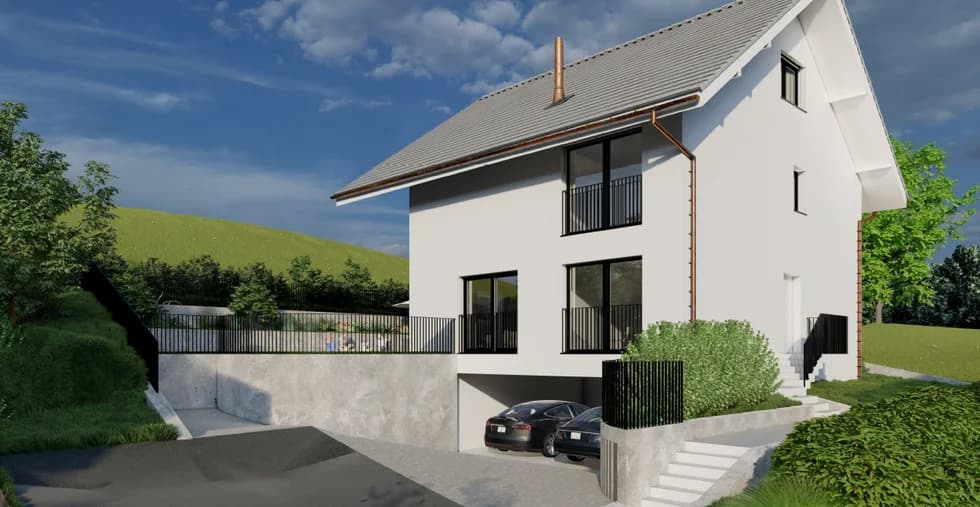 Bau eines Einfamilienhauses in Giebenach – 89m2 Group Projektbild 1