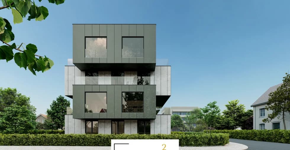 Planung eines grossen Mehrfamilienhauses in Oftringen – 89m2 Group