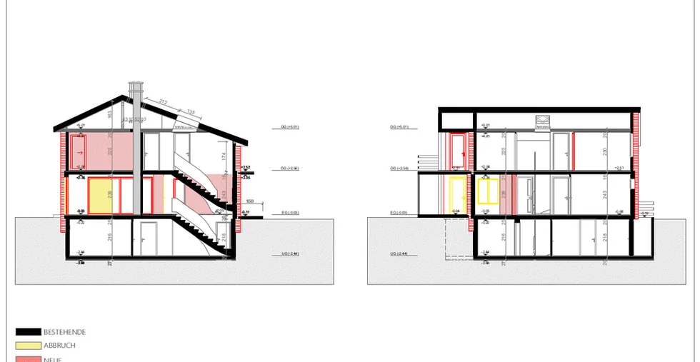 Umbauplanung eines freistehenden Hauses in Erlinsbach – 89m2 Group Projektbild 2