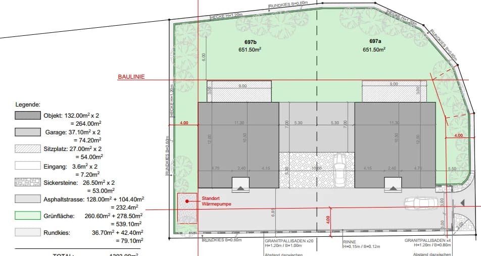 Planung und Realisierung von 2 Einfamilienhäusern in Oeschgen – 89m2 Group Projektbild 15
