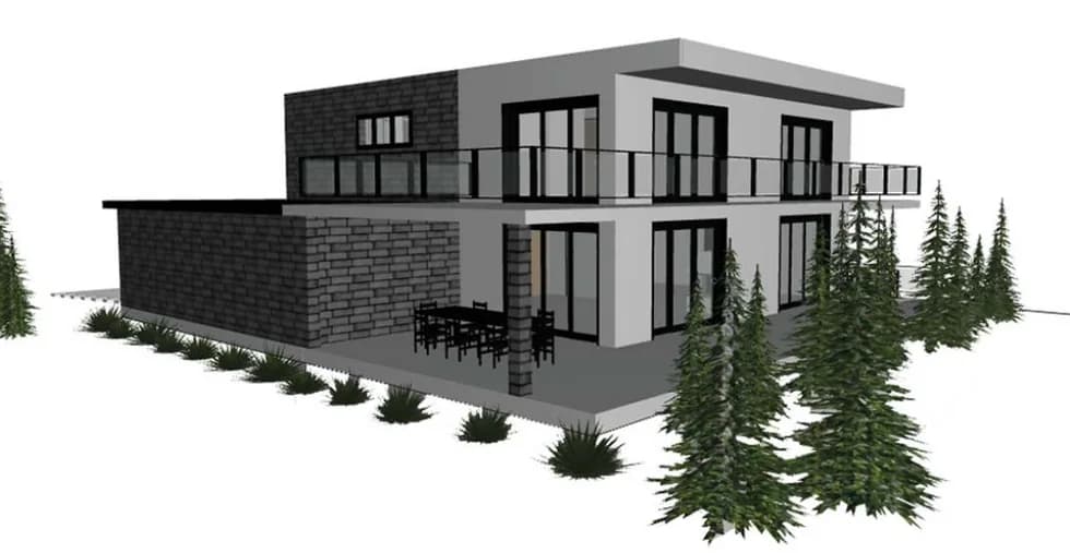Planung eines freistehenden Hauses in Obergösgen – 89m2 Group