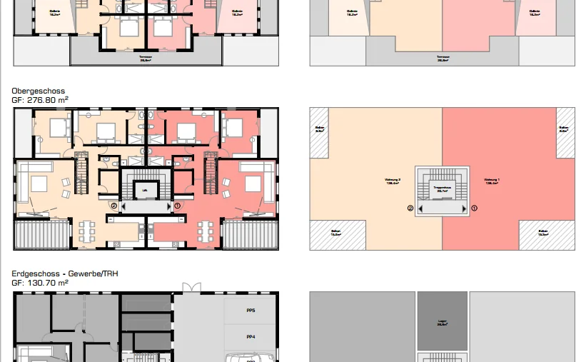 Planung und Realisierung eines Mehrfamilienhauses in Wangen-Brüttisellen – 89m2 Group