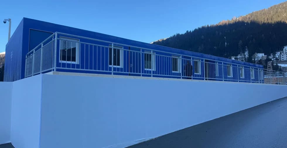 Temporäre Büro- und Besprechungsräume in Davos – 89m2 Group Projektbild 1